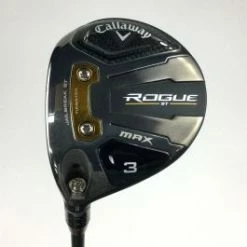 USED LEFT HAND CALLAWAY ROGUE ST MAX #3 FAIRWAY WOOD 15° REGULAR FLEX