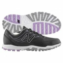 New Balance Women's Minimus WP Golf Shoes - Black/Purple