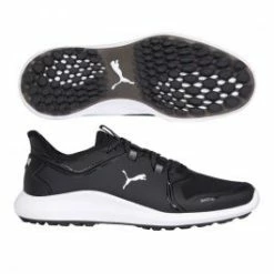 Puma Ignite Fasten8 Golf Shoe - Black/Silver