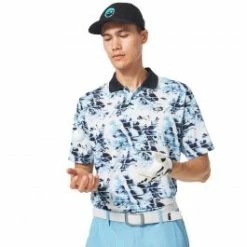 Oakley Azalea Print Polo