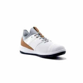 Athalonz EnVe Golf Shoes - White/Tan 1 Athalonz EnVe Golf Shoes - White/Tan