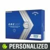 2023 Callaway ERC Soft Triple Track Personalized White Golf Balls