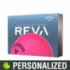 2023 Callaway REVA Personalized Pink Golf Balls