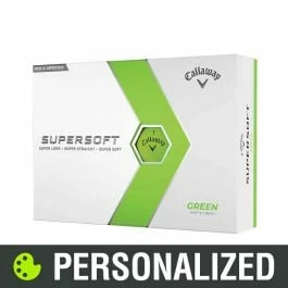 2023 Callaway Supersoft Personalized Green Golf Balls 1 2023 Callaway Supersoft Personalized Green Golf Balls