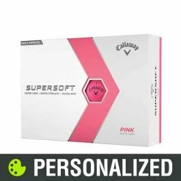 2023 Callaway Supersoft Personalized Pink Golf Balls 1 2023 Callaway Supersoft Personalized Pink Golf Balls