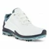 Ecco Biom G3 Golf Shoes - White/Trooper