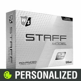 Wilson Staff Model Personalized Golf Balls 1 Wilson Staff Model Personalized Golf Balls