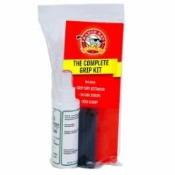 Complete Re-Grip Kit With Tape, Solvent And Clamp