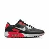 Nike Air Max 90 G Golf Shoes - Iron Grey/White-Black-Infrared
