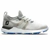 FootJoy HyperFlex Golf Shoes Grey/White/Blue - 51080