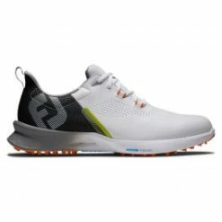 FootJoy 55443 Fuel Golf Shoes - White/Black/Orange