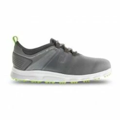 FootJoy Superlites XP 58065 Golf Shoe - Grey/Green (Prior Generation)