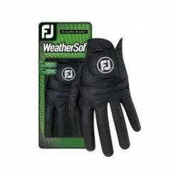 FootJoy Men's WeatherSof Black Glove