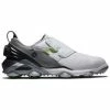 FootJoy Tour Alpha BOA Golf Shoe - White/Grey/Lime 55509