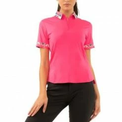 Lucky In Love Borderline Women's Polo