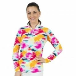 IBKUL Matilda Zip Women's Mock Neck