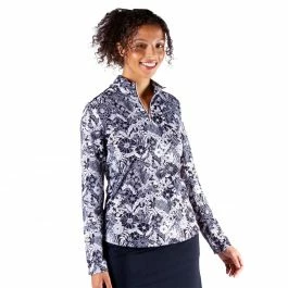 Nivo Libby Long Sleeve Women's Mock Polo 1 Nivo Libby Long Sleeve Women's Mock Polo