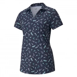 Puma Mattr Greenery Women's Polo 1 Puma Mattr Greenery Women's Polo