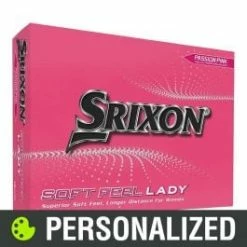 2023 Srixon Soft Feel Lady 8 Personalized Pink Golf Balls
