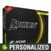 2023 Srixon Z-Star 8 Personalized Yellow Golf Balls