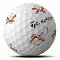TaylorMade TP5 Pix Bacon And Eggs Breakfast Single Golf Ball