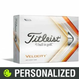 Titleist Velocity Personalized Golf Balls 1 Titleist Velocity Personalized Golf Balls